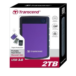Transcend 2TB Hard Drive USB 3.1